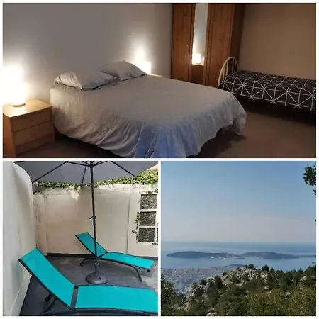 T2 Grande Terrasse Comme Une Maison 8 Min Des Plages